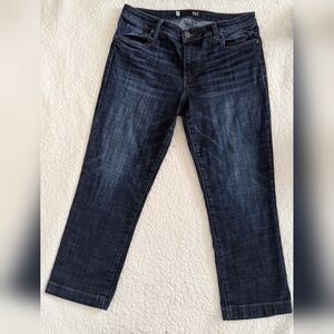 Kut from the Kloth Dark Blue Straight Leg Jeans